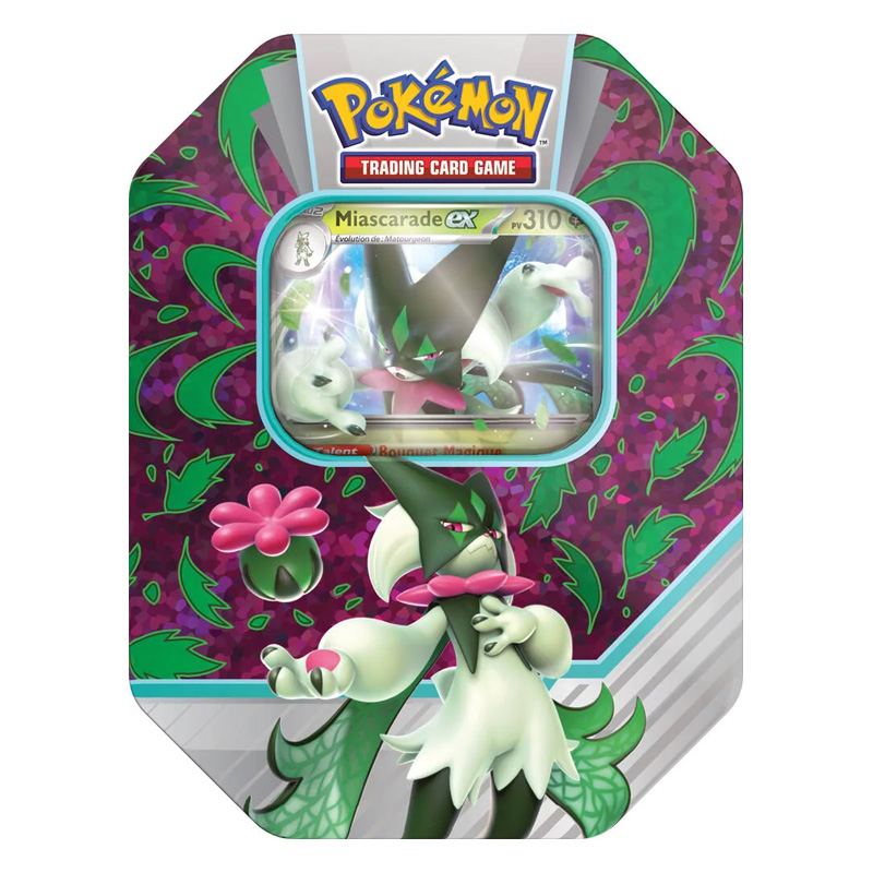 Pokemon Tin Box XXL Paldea 3 Starters 6pcs 